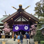 九頭龍蕎麦 - 東京大神宮も春らしいね