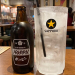 やきとん 大喜利 - ホッピーセット(白)