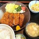 みふみ屋肉店 - ロースカツ松（1,450円）