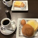 元町珈琲 - ブレンドとモーニングサービス
