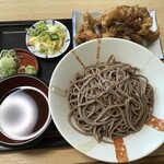 立花 - げそ天もりそば　1000円