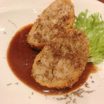 アカリ - ポルチーニ茸とトリュフリゾットコロッケ