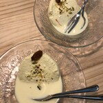 カレー&オリエンタルバル 桃の実 - お店からいただいた【ラスマライ】