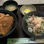 Iroha Ken - カツ丼セット(ソースと卵選べます)