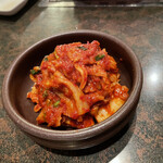 焼肉車 - 自家製キムチ