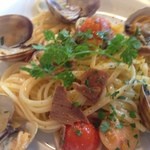 リストランテ ダ ニーノ - あさりとからすみのパスタ