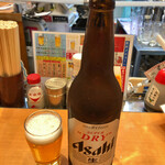 Akagakiya - 瓶ビール500円