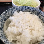 Katsufuji - ランチのおかわりご飯