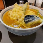 若鯱家 - カレーセットA(ミニ味噌カツ丼)＋野菜天ぷら