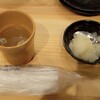 Yakitori Semmon Kushi Tatsu - 鳥スープ、大根おろし