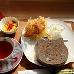 ねこがすき - 料理写真:飲み物＋100円でこのモーニングがつきます。