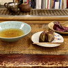 テホン - 青茶（酔貴妃） 栗羊羹 紫芋チップス