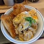 かつや - 親子丼とタレカツの合い盛り丼