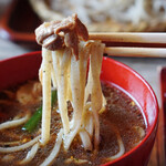 そば切り 蔦屋 - 冷たい方が太めの蕎麦の良さを体感できた気がする。