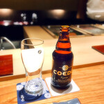 Kimura - ◉ クラフトビール（COEDO 伽羅350ml）
      コエドブルワリー（埼玉県川越市）のクラフビールでホップの苦味が印象的なビールでした。