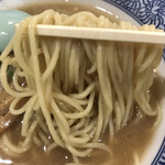 長州ラーメン万龍軒 - 細麺