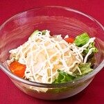 Onion slice ponzu mayo salad