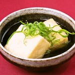 lightly deep-fried tofu