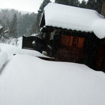 徳山鮓 - 見てくださいこの雪