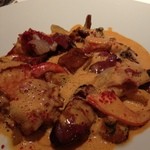 レ セゾン - 12.11野鴨とオマール海老のクリーム 
      