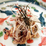 徳山鮓 - にしんの麹漬け。これから始まる食事への軍太鼓