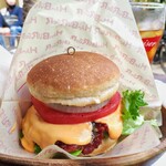 ピーティーズバーガー - チーズたっぷり