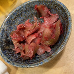 焼き鳥 しょうちゃん - 珍しい梅搾菜