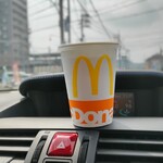 マクドナルド - 今年初のアイスコーヒー