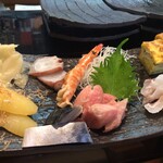 Kuruma zushi - 刺身盛り合わせ