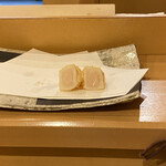 秋田 てんぷら みかわ - 帆立貝柱