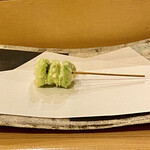 秋田 てんぷら みかわ - そら豆