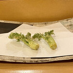 秋田 てんぷら みかわ - タラの芽