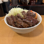 丼やまの - ハラミ丼肉増し