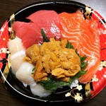 魚耕 - 海鮮丼①