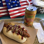 HotDogBAR QOLCOCO - ホワイトチリドッグとドリンク　900円