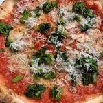 ピッツェリア チッチョ - しらすと菜の花のマリナーラ　トマトソース