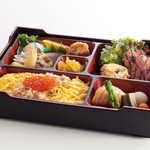 Carefully made Bento (boxed lunch)