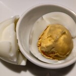 HORI COFFEE - 茹で卵は軽く茹で過ぎ