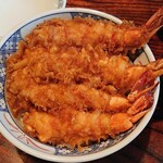 ほたて - 海老天丼