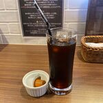 洋食コノヨシ - アイスコーヒー（110円）
