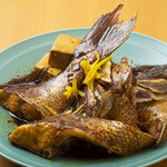 [Specialty] Boiled sea bream cooked with Amano sake