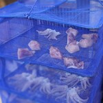 天史朗鮨 - 今日はゲソとブリが入っていました