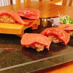 Beef Sashimi Nigiri (3 types/5 types) Various types