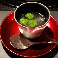 焼肉 牛印 新宿店 - 1.牛テールのコラーゲンスープ

