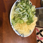 麺屋TAMOTSU - 白ネギと天かす