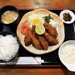 大富士 - カキフライ定食