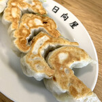 青竹手打ラーメン 日向屋 - 餃子