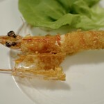 空也 - バリっと頭から齧る