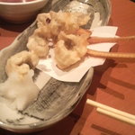 旬魚菜 ひだまり - 新ゴボウの天ぷら