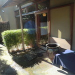 打心蕎庵 - お店の入口付近